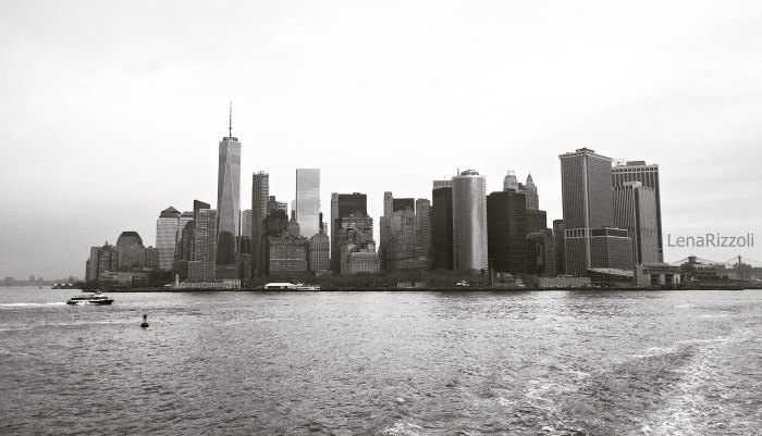 Manhattan from the Staten Island Ferry