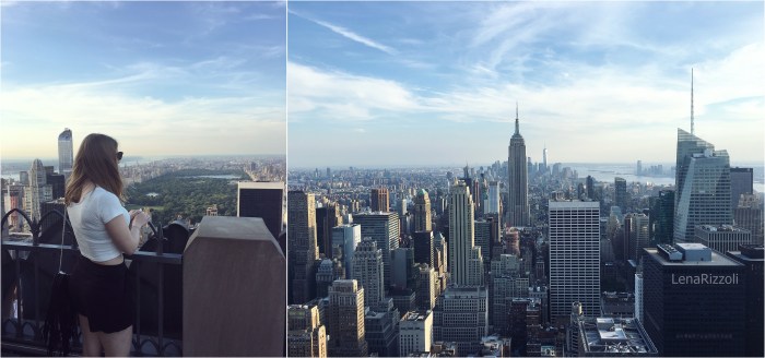 Rockefeller Center - View at North and South