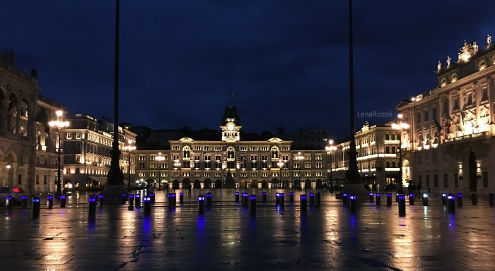 Trieste by night, Italy