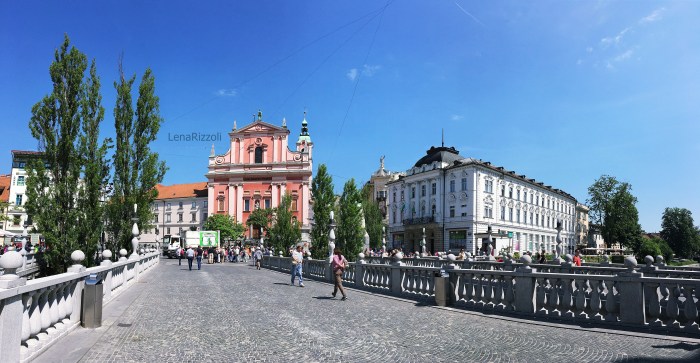 Ljubljana city center, Slowenia